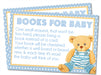 Boys Teddy Bear Book Request Cards