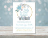 Boys Winter Baby Shower Invitations