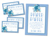 Boys Winter Diaper Raffle Tickets