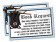 Boys Halloween Bat Baby Shower Book Request Instant PDF