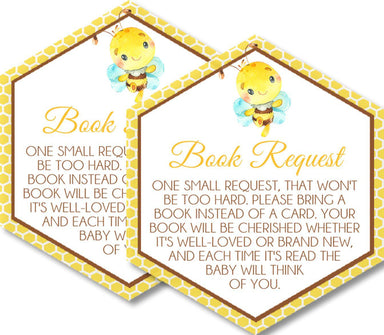 Bumble Bee Book Request Cards