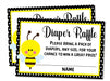 Bumble Bee Diaper Raffle Tickets