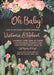 Cactus Baby Shower Invitations