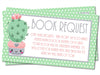 Cactus Book Request Cards