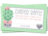 Cactus Diaper Raffle Tickets