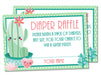 Cactus Diaper Raffle Tickets