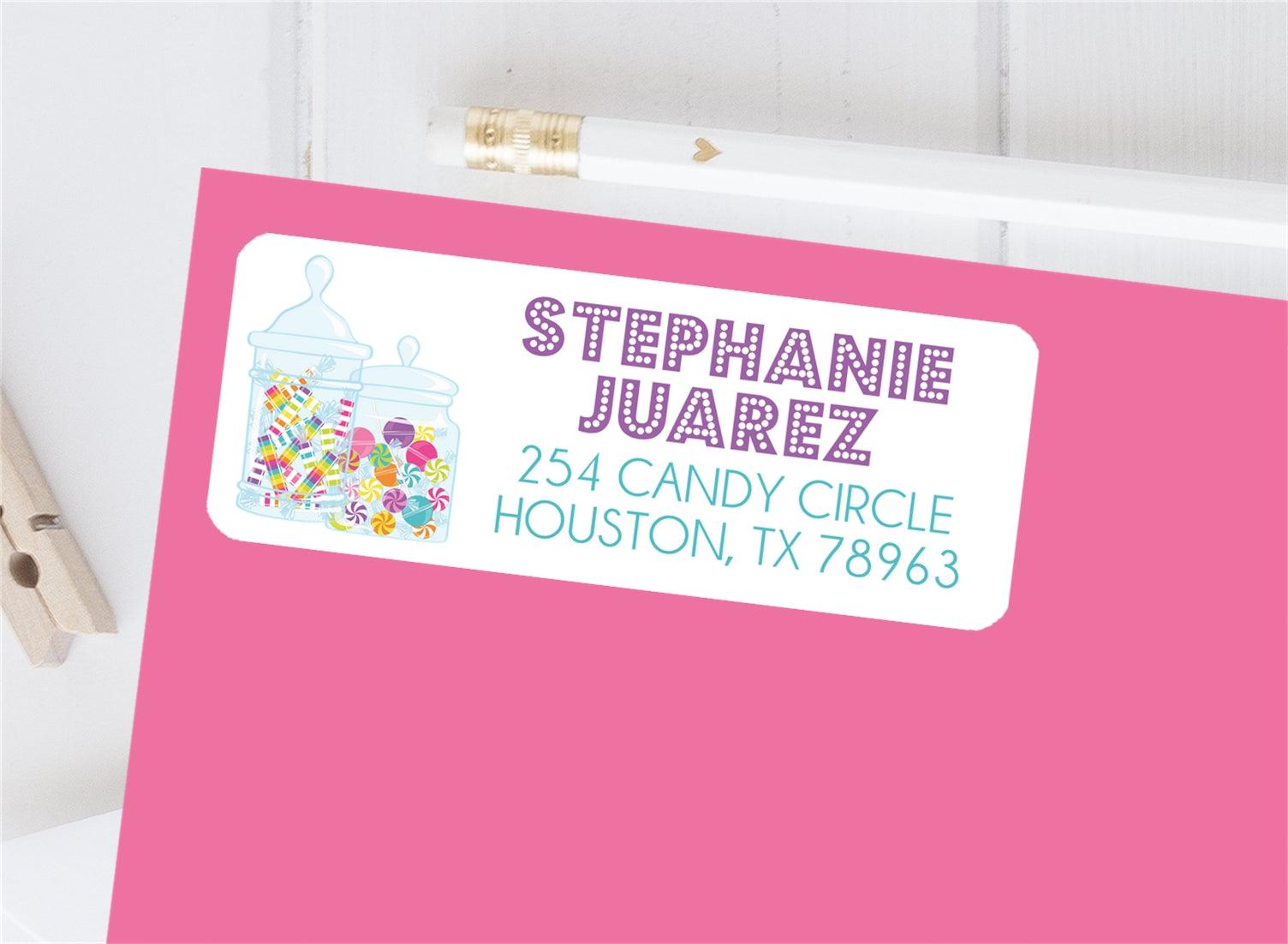 Candy Address Labels