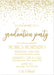 Confetti Graduation Party Invitations