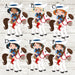 Cowgirl Birthday Party Stickers