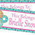 Donut back to school name labels with pink and aqua donut design