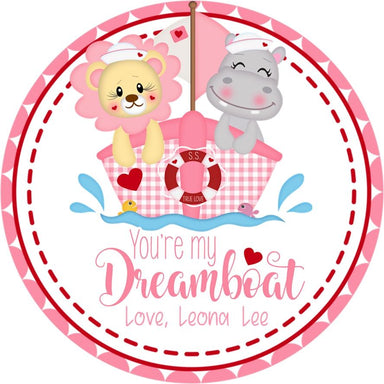 Dreamboat Valentine's Day Stickers