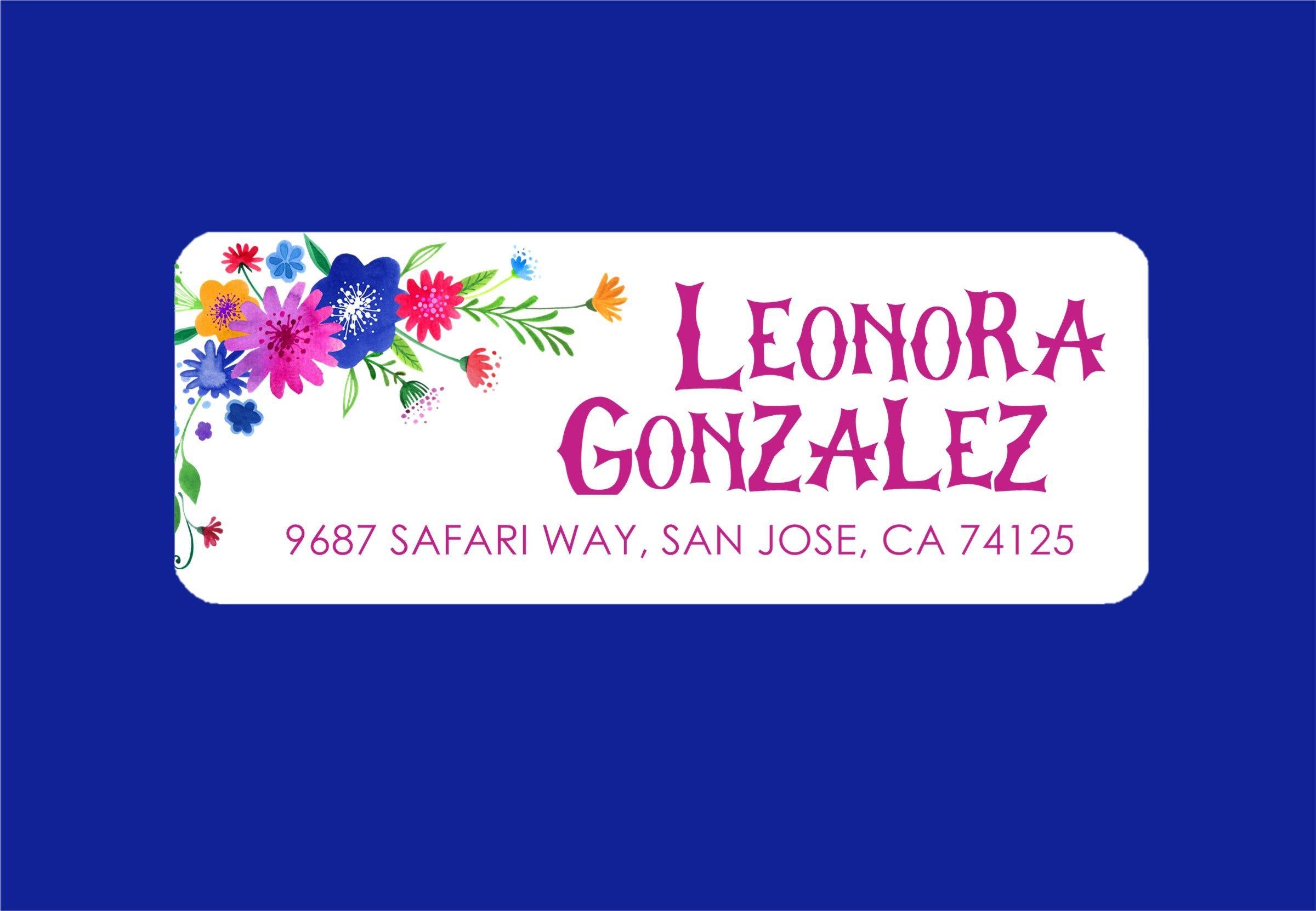 Fiesta Address Labels