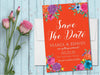 Fiesta Wedding Save The Date Cards