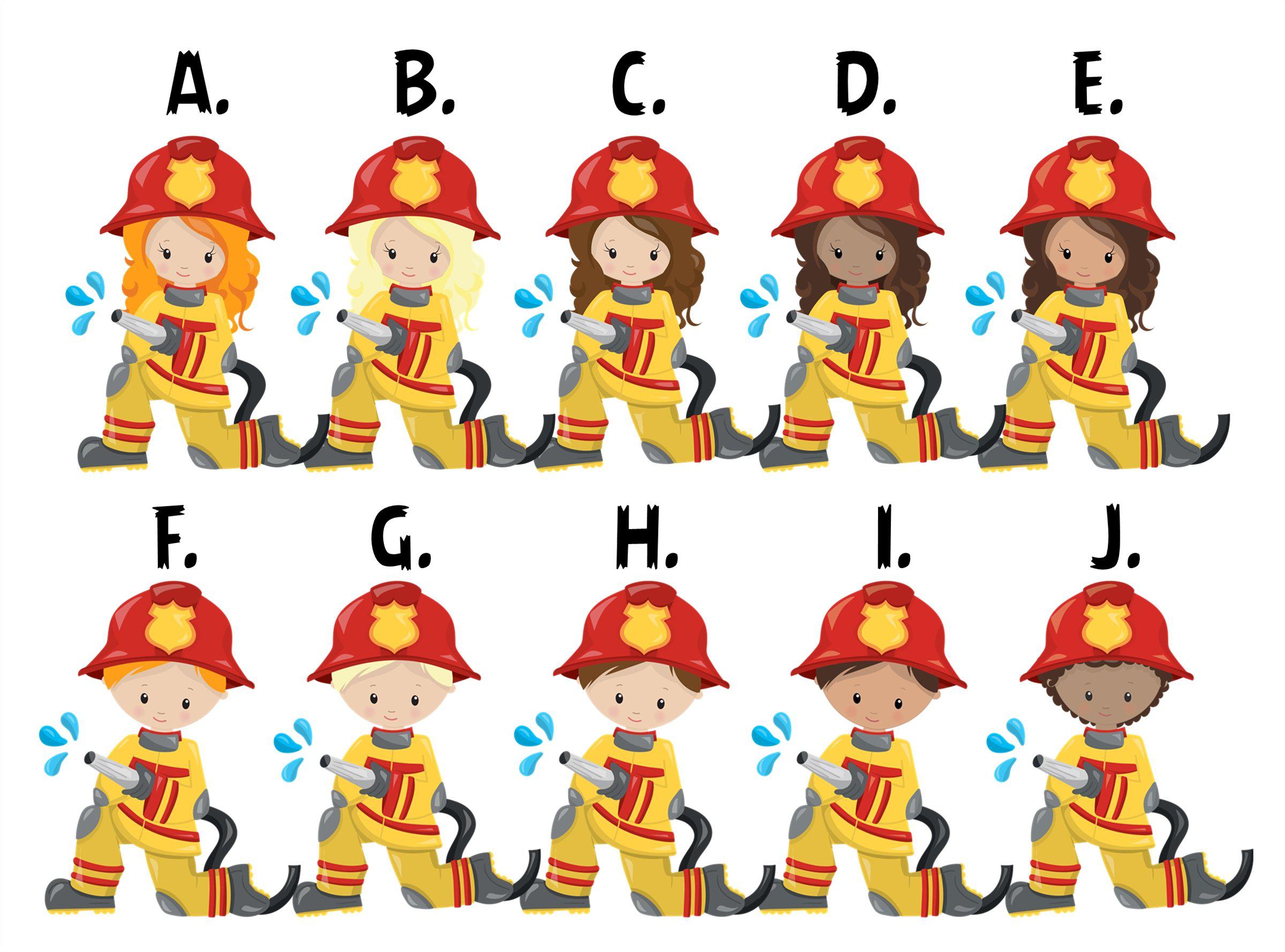 Firefighter Address Labels