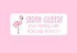 Flamingo Address Labels