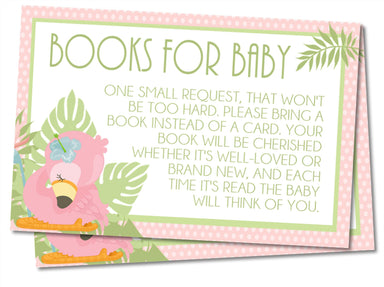 Flamingo Book Request Cards