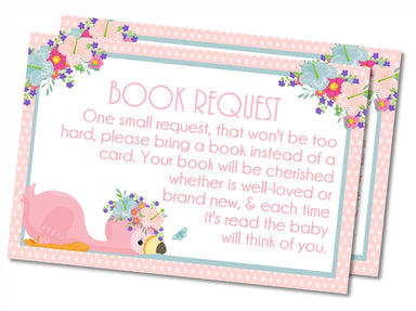 Flamingo Book Request Cards