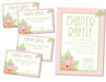 Flamingo Diaper Raffle Tickets