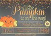 Gender Neutral Fall Pumpkin Baby Shower Invitations