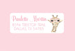 Giraffe Address Labels