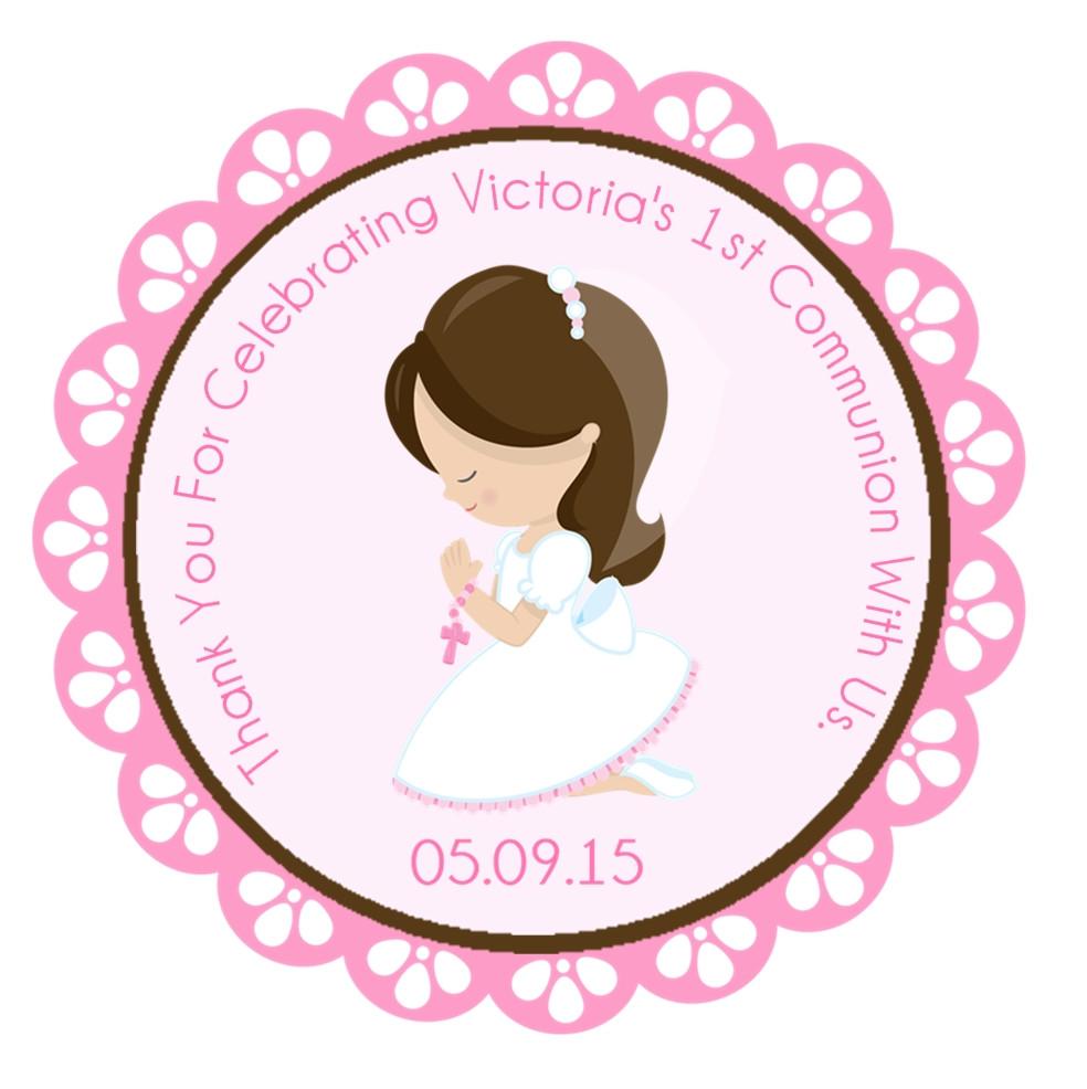 Girls First Communion Stickers