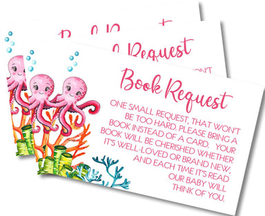 Girls Under The Sea Book Request Cards