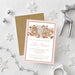 Girls Winter Baby Shower Invitations