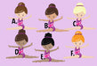 Gymnastics Address Labels