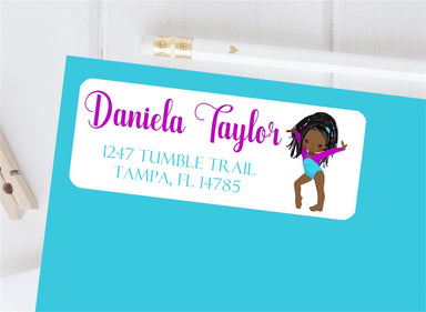 Gymnastics Address Labels