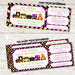 Halloween Express Train Birthday Party Ticket Invitations