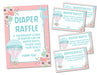 Hot Air Balloon Diaper Raffle Tickets