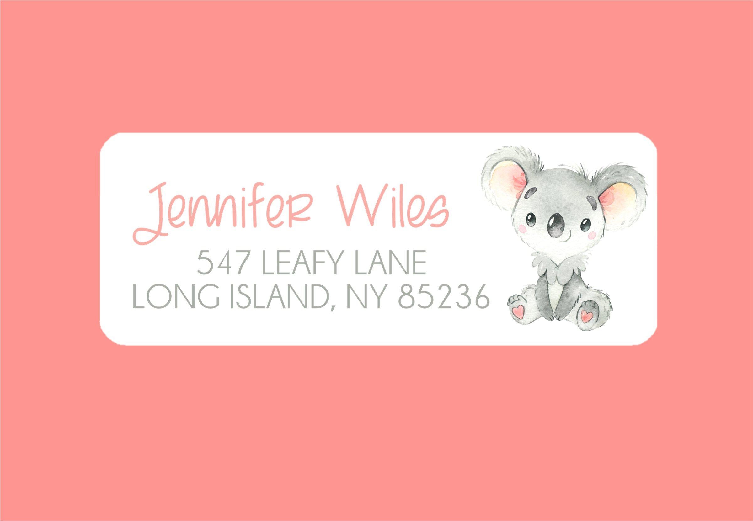 Koala Address Labels