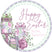 Lavender And Mint Easter Treats Stickers