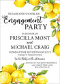 Lemon Engagement Party Invitations