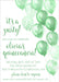 Lime Balloon Quinceanera Invitations