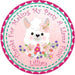 Llama Birthday Party Stickers