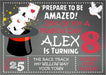 Magic Birthday Party Invitations