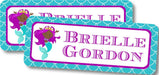 Mermaid Back To School Supply Name Labels