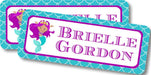 Mermaid Back To School Supply Name Labels