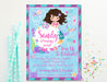 Mermaid Birthday Party Invitations