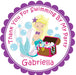 Mermaid Birthday Party Stickers