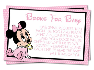 Minnie Mouse Book Request Cards