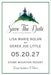 Mountain Wedding Save The Date Cards