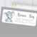 Neutral watercolor elephant address labels