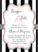 Paris Baby Shower Invitations