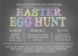 Pastel Easter Egg Hunt Invitations