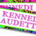 Personalized bright splatter school supply labels