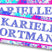 Personalized colorful paint school supply labels