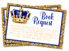 Prince Book Request Cards