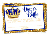 Prince Diaper Raffle Tickets